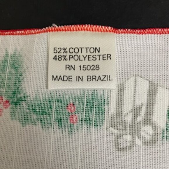 Vintage Linens N Things Christmas Napkins Set of 5 Retro Holiday Seasonal - Picture 4 of 7